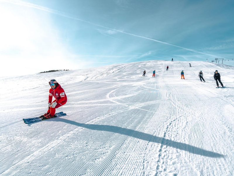 Cours particulier de ski avec un moniteur à Saint-Lary